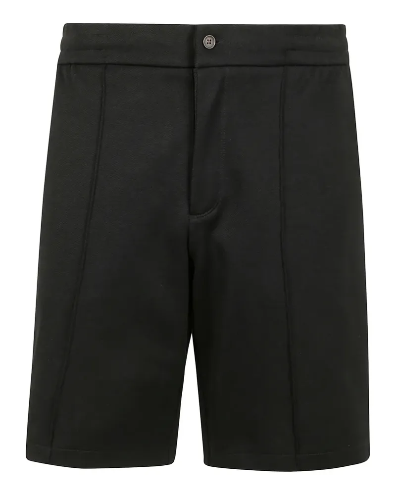 Emporio Armani Shorts mit geradem Bein - Schwarz Schwarz