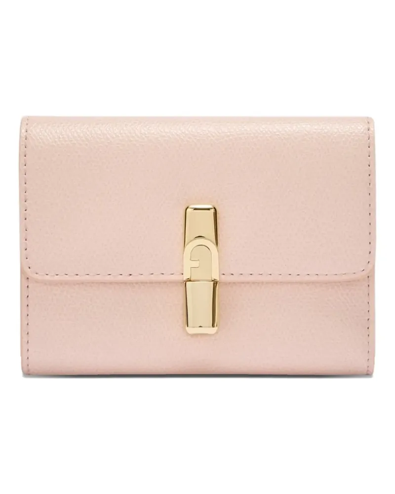 Furla small Iride zip-fastening compact wallet - Rosa Rosa