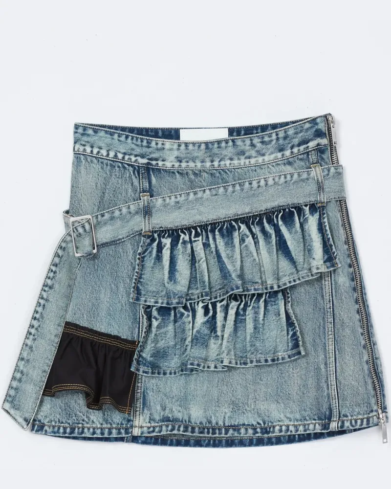 3.1 phillip lim Klassischer Jeans-Minirock - Blau Blau