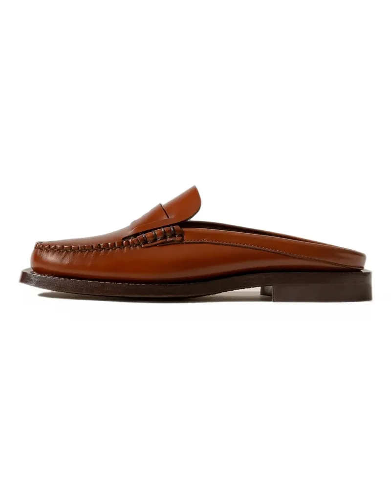 HEREU Sineu flat mules - Braun Braun