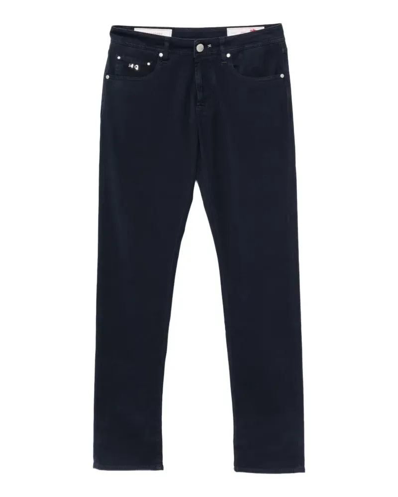 Tramarossa Michelangelo logo-patch trousers - Blau Blau