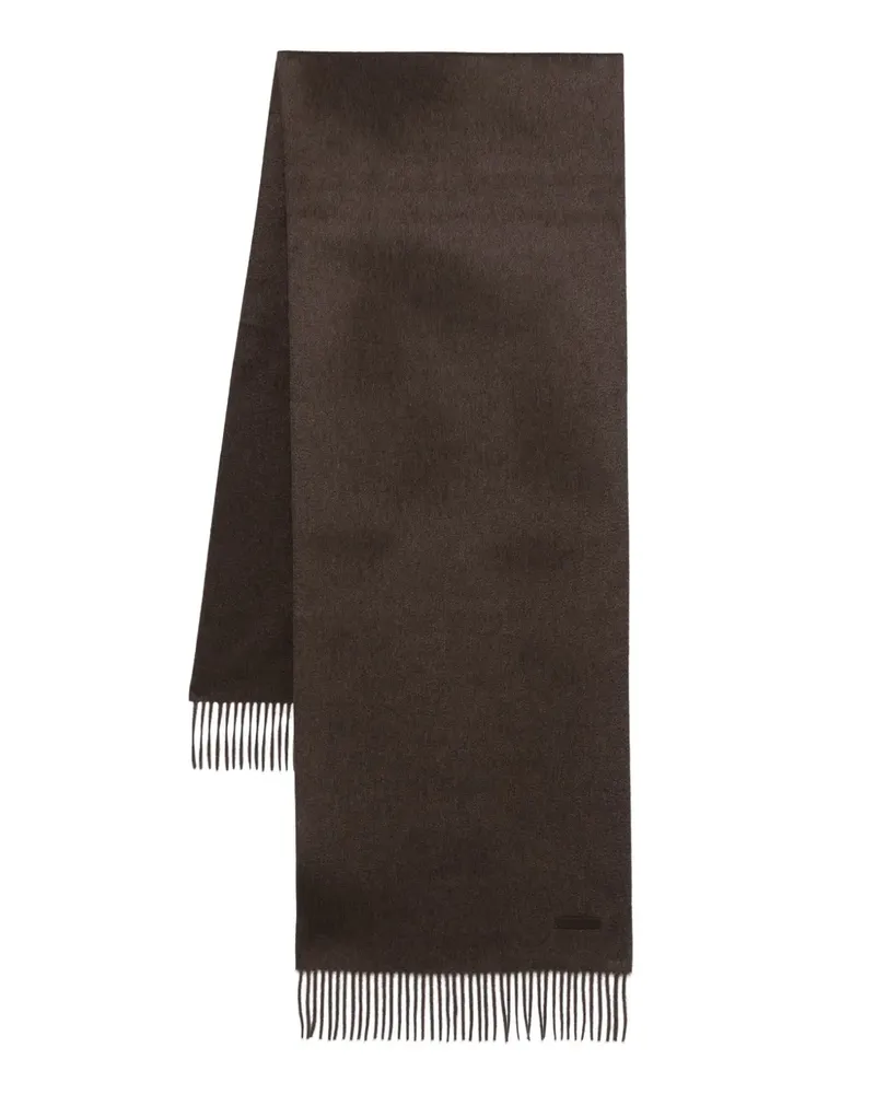Ermenegildo Zegna Schal aus Kaschmir - Braun Braun