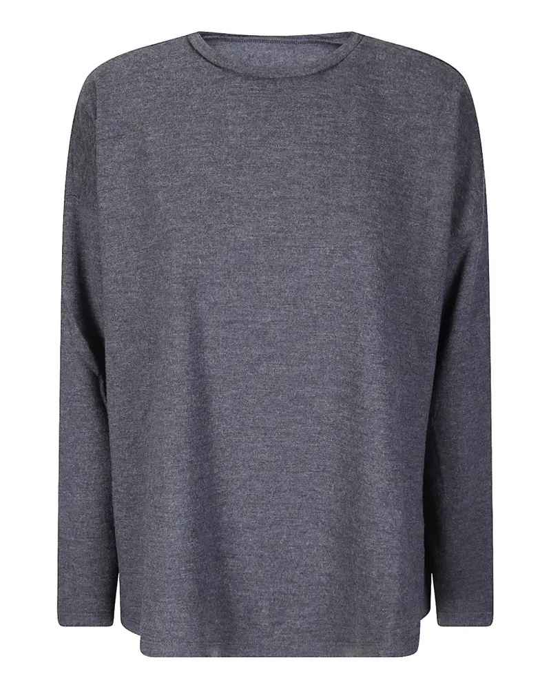 LABO.ART Sandra crew-neck long-sleeve T-shirt - Grau Grau