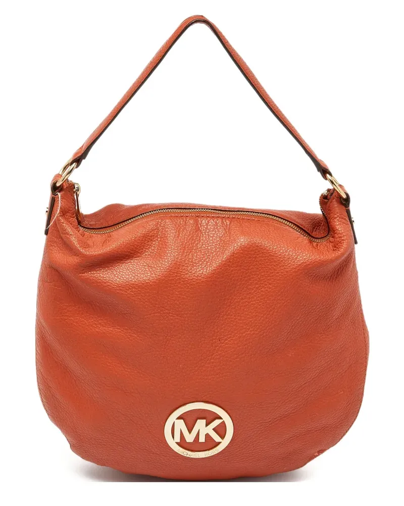 Michael Kors Pre-owned Tote Bag mit Logo-Schild - Orange Orange