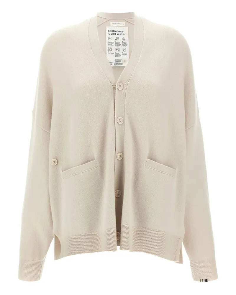extreme cashmere N.24 Cardigan mit Knöpfen - Nude Nude