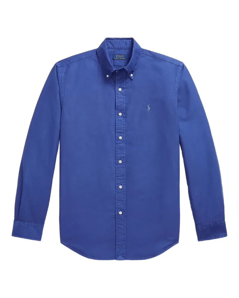 Ralph Lauren button-down long-sleeve shirt - Blau Blau