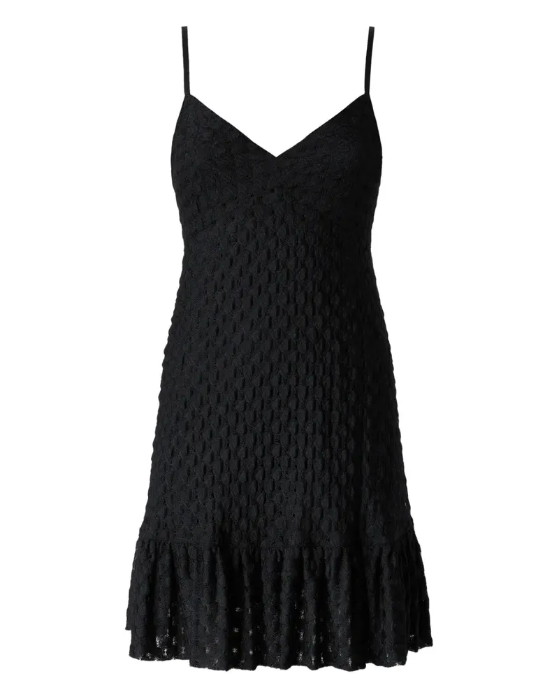 Missoni Gestricktes Minikleid - Schwarz Schwarz