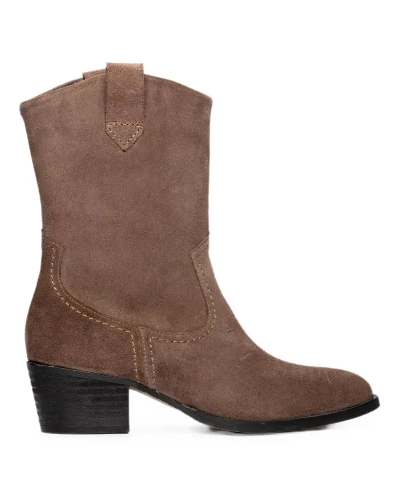 Clarks Octavia suede boots - Braun Braun