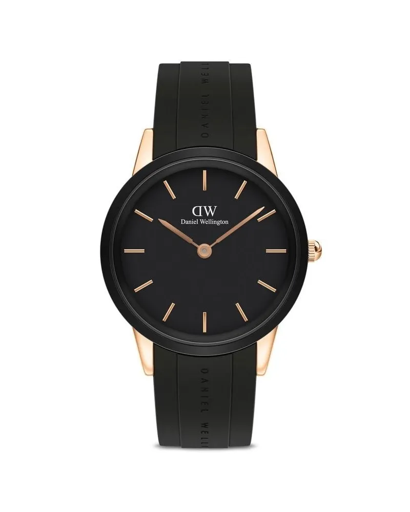 Daniel Wellington Iconic Motion 40mm - Schwarz Schwarz