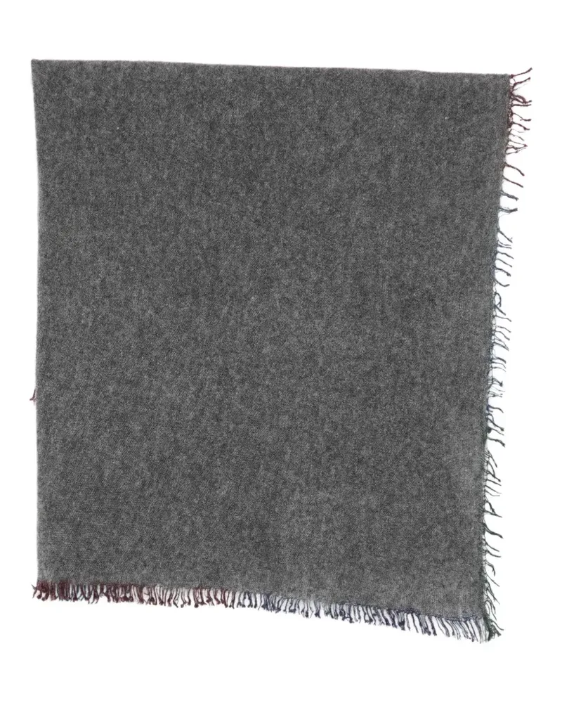 Faliero Sarti Little Adriana frayed scarf - Grau Grau