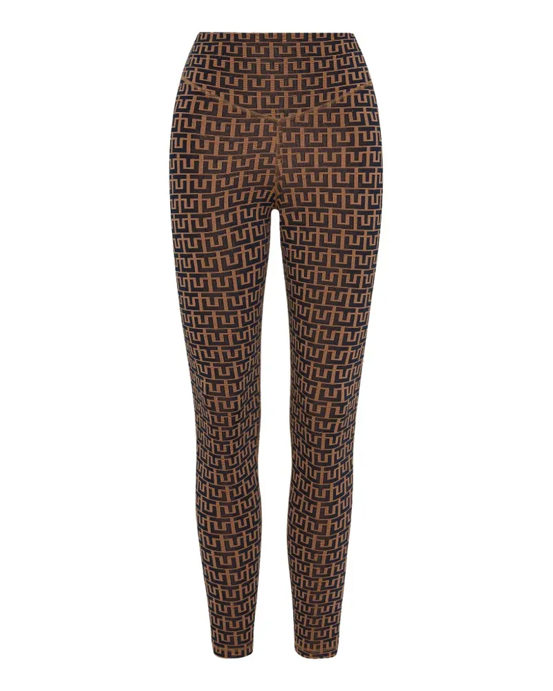 The Upside Gemusterte Castilla Leggings - Nude Nude