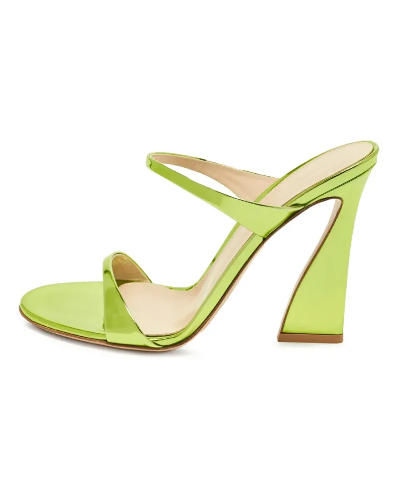 Gianvito Rossi Aura Sandalen aus Lackleder - Grün Grün