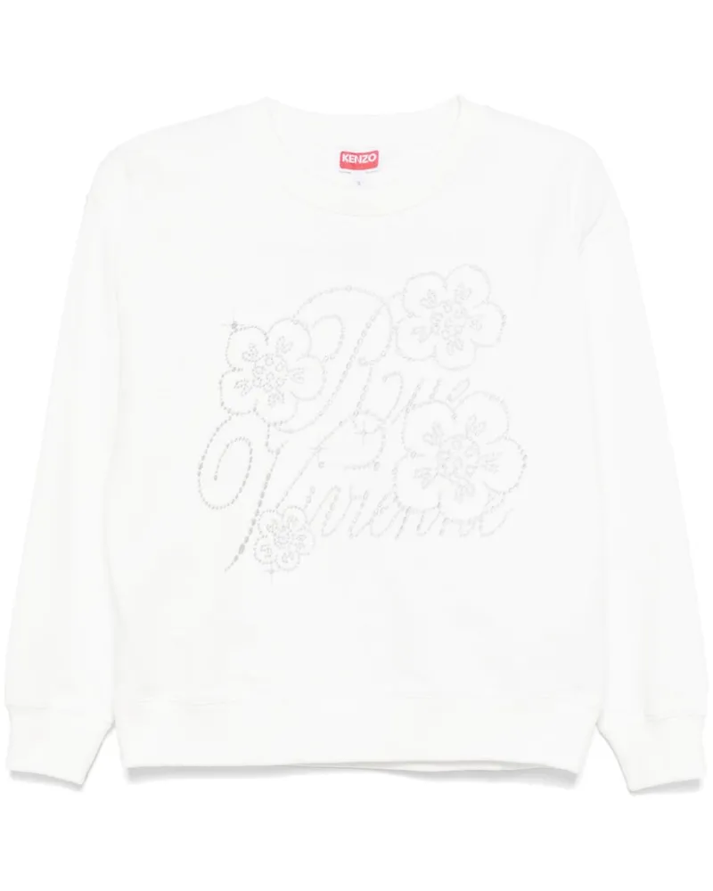 Kenzo Besticktes Constellation Sweatshirt - Weiß Weiß