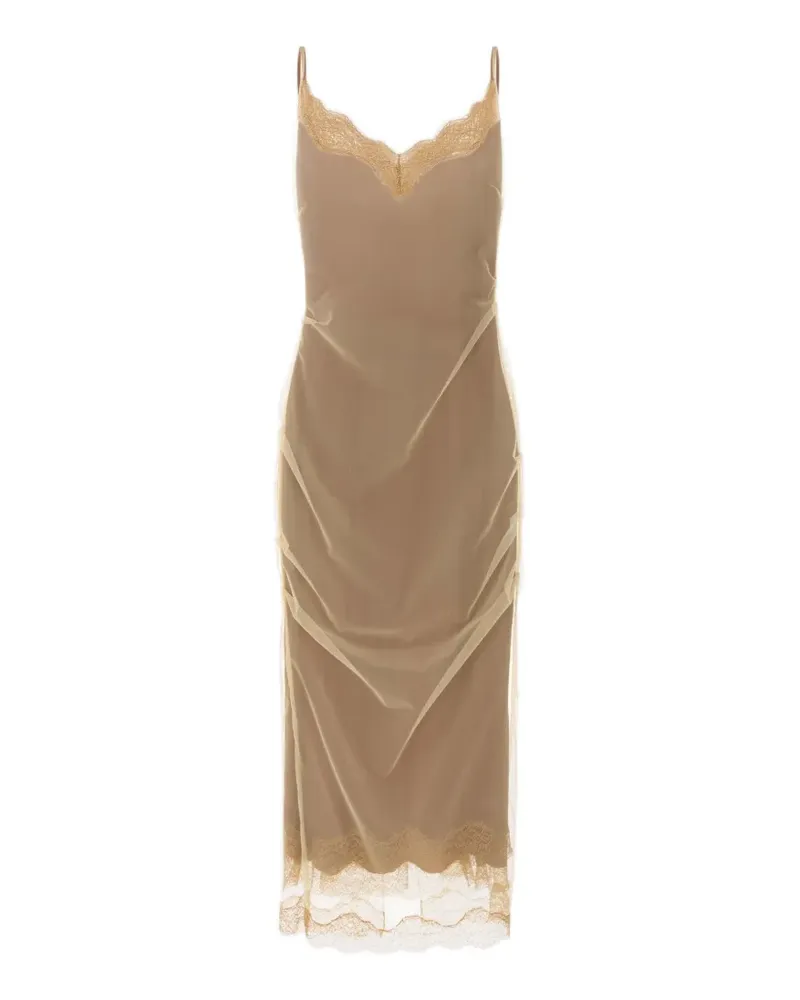 16ARLINGTON Andrea midi dress - Nude Nude