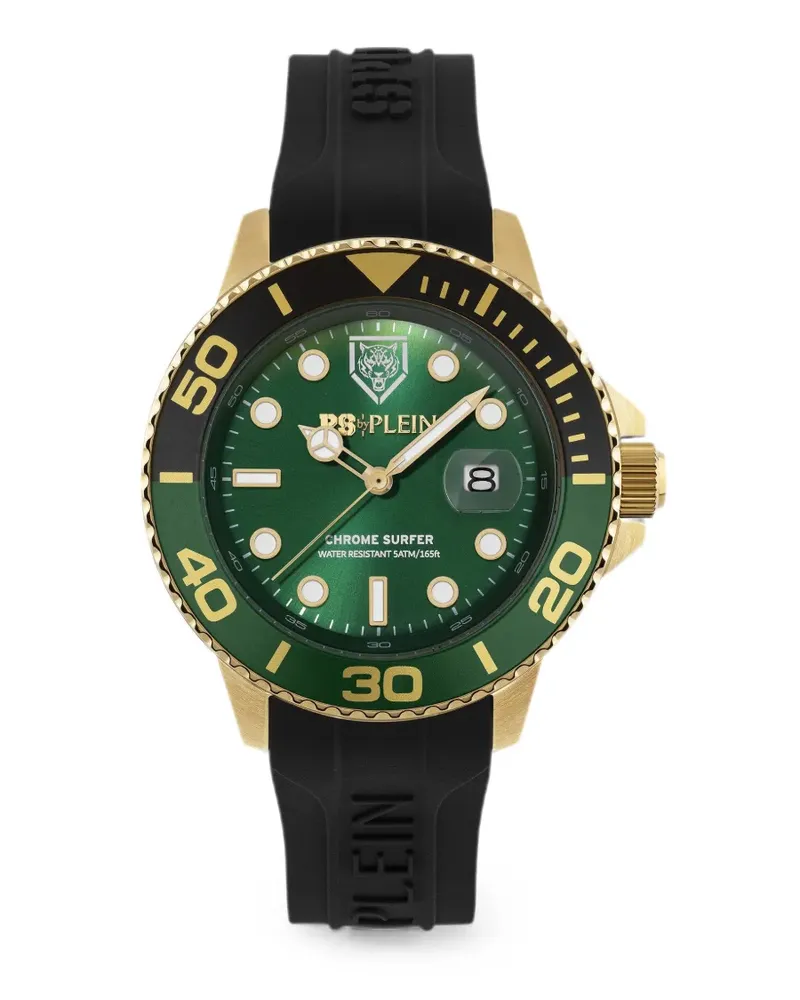Philipp Plein Chrome Surfer Armbanduhr 43mm - Grün Grün