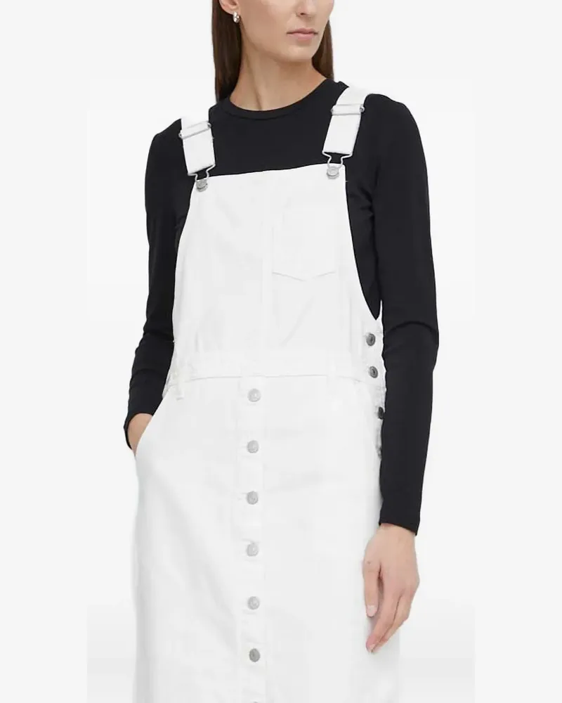 Levi's Ticon button jumper dress - Weiß Weiß
