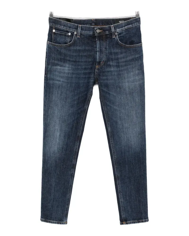 Dondup faded whiskered jeans - Blau Blau