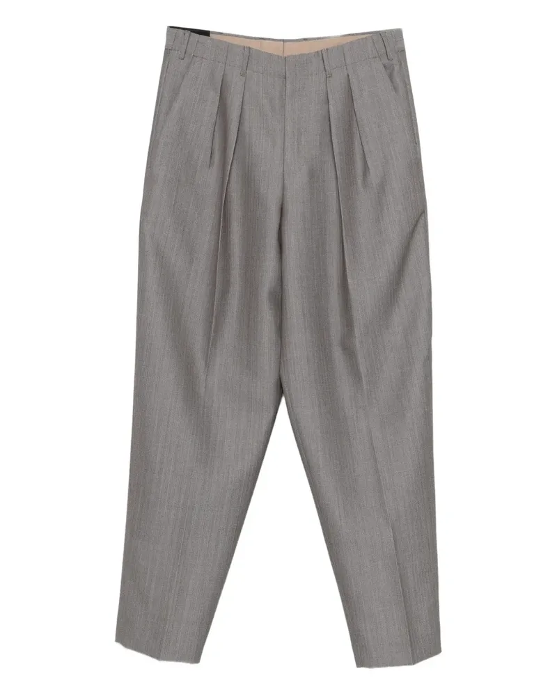 PT TORINO pleated trousers - Grau Grau