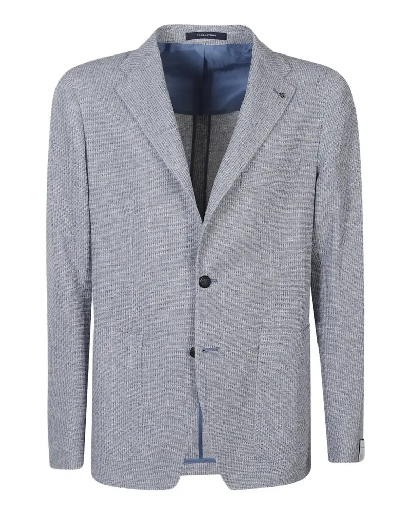 Tagliatore Sakko mit fallendem Revers - Blau Blau