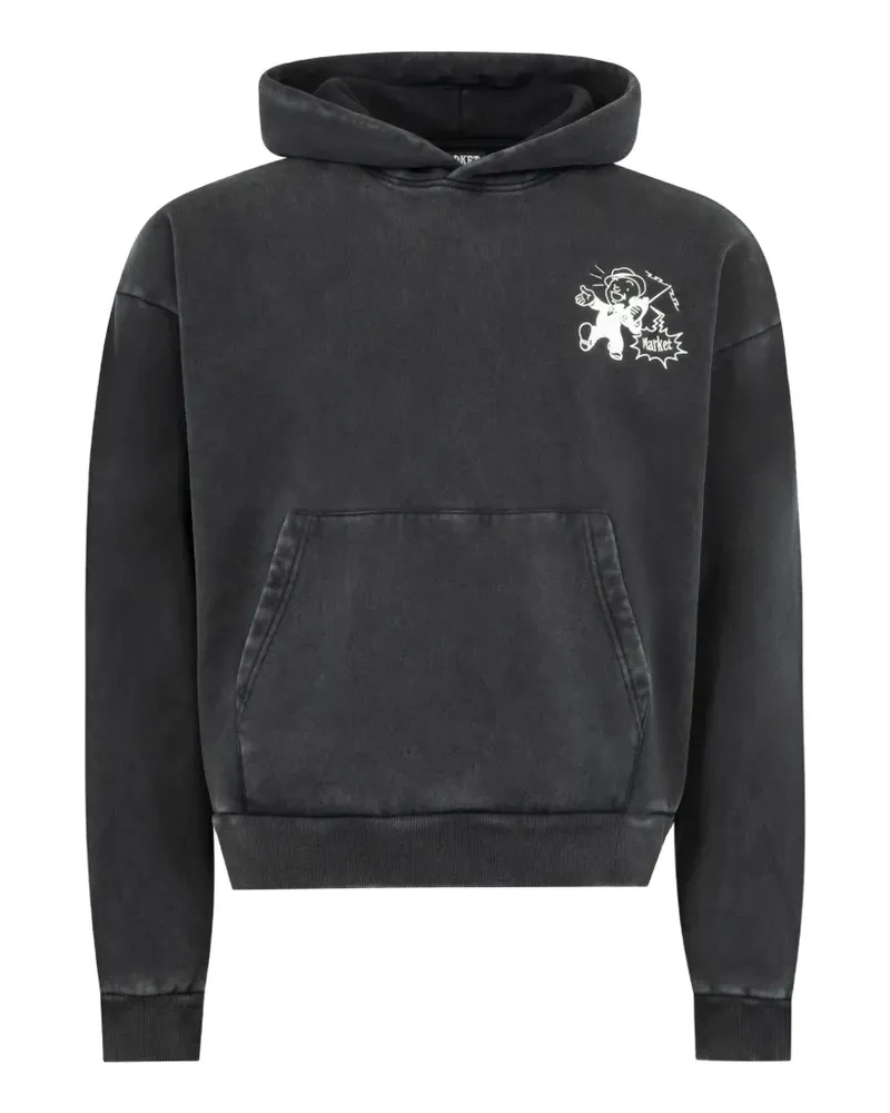 Market walking talking lawyer hoodie - Schwarz Schwarz