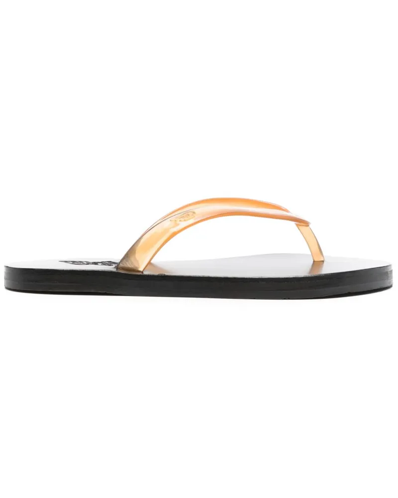Ancient Greek Sandals Saionara Jelly Flip-Flops - Braun Braun