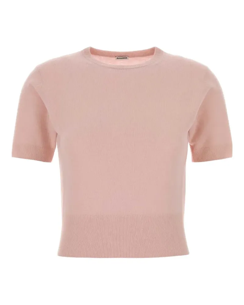 Jil Sander Gestricktes T-Shirt in Pink - Rosa Rosa