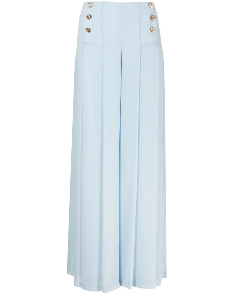 Edward Achour Hose mit weitem Bein - Blau Blau