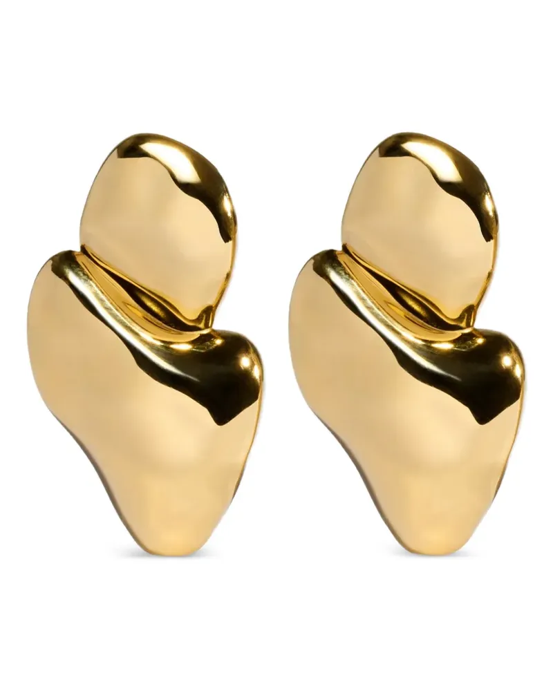 Monica Vinader Odyssey stud earrings - Gold Gold