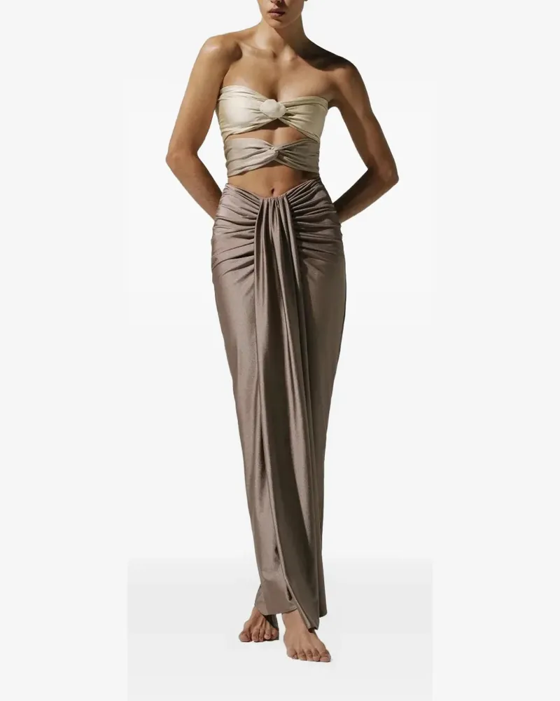 Baobab Collection Giselle cut-out maxi dress - Braun Braun