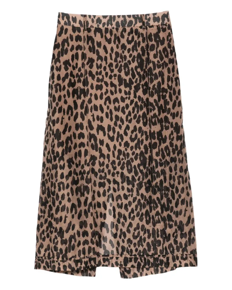 Baum und Pferdgarten Shevin Rock mit Leoparden-Print - Braun Braun