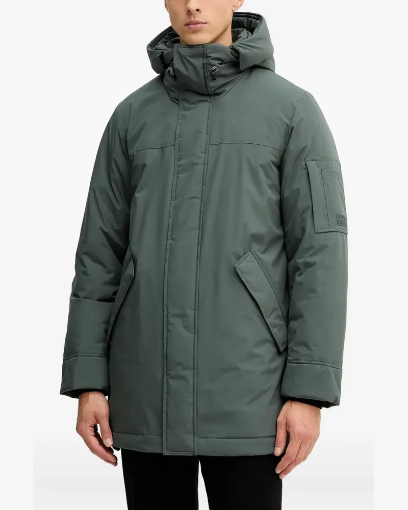 Marc O'Polo Gefütterte Kapuzenjacke - Grün Grün