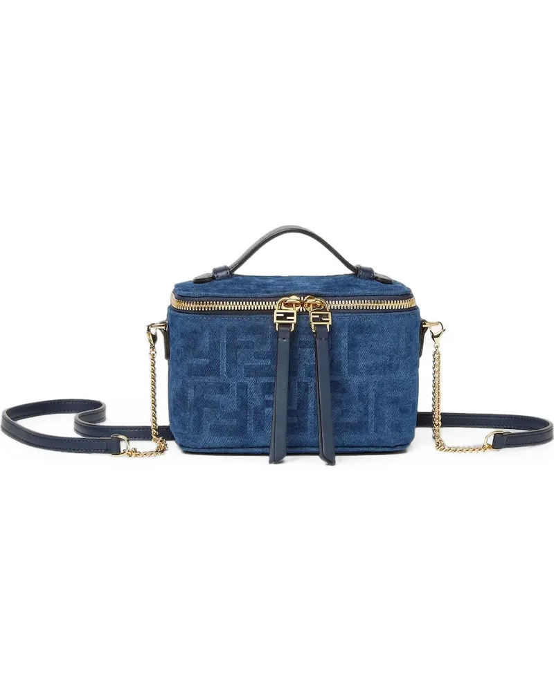 Fendi Vanity Mini-Tasche - Blau Blau