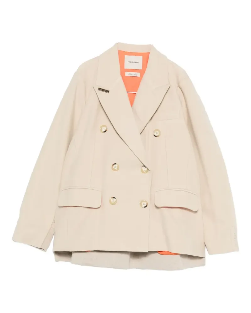 Front Street 8 panelled blazer - Nude Nude