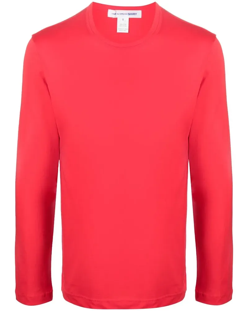 Comme des Garçons Sweatshirt mit Rundhalsausschnitt - Rot Rot