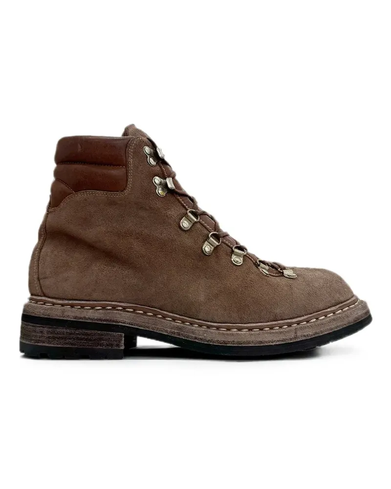 GUIDI lace-up hiking boots - Braun Braun