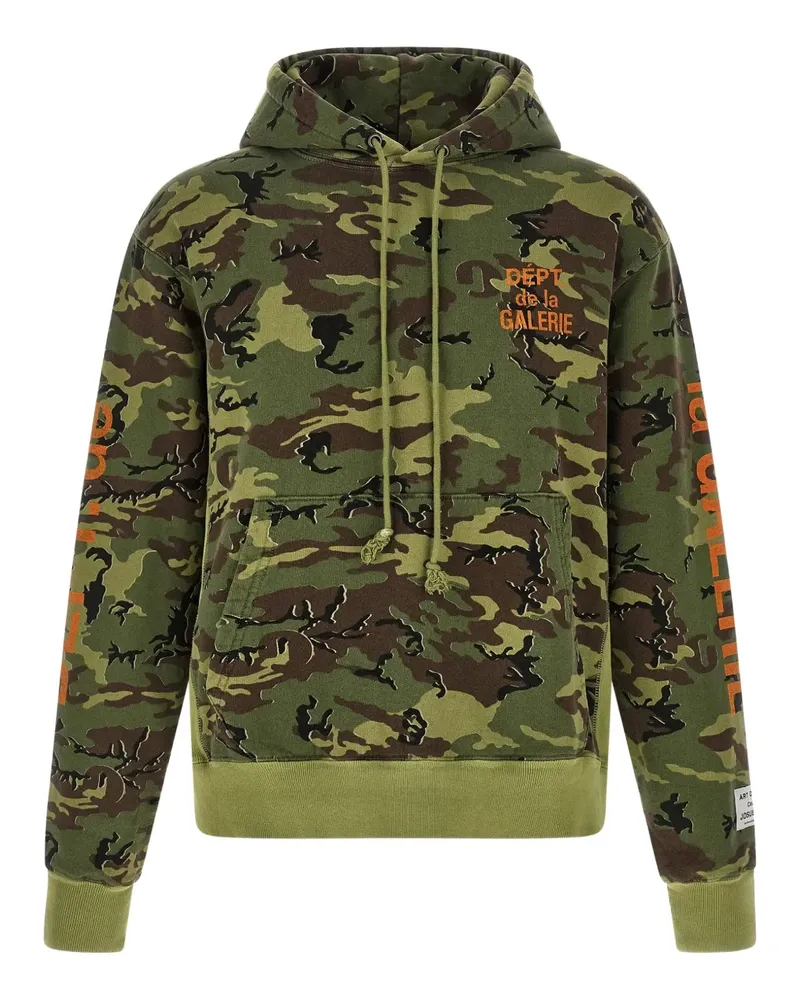 GALLERY DEPT. Dépt. De La Galerie camouflage hoodie - Grün Grün