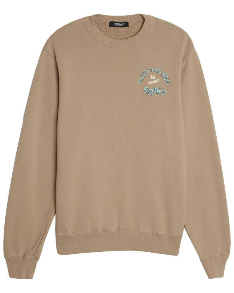 Undercover Sweatshirt mit Totenkopf-Print - Nude Nude