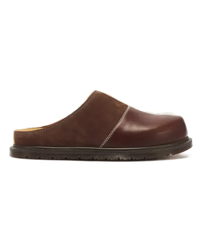 Dr.Martens San Patchwork-Mules - Braun Braun