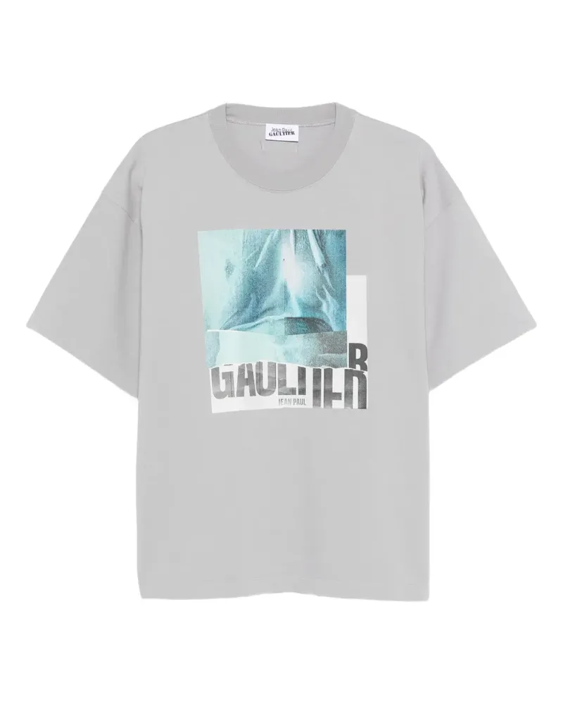 Jean Paul Gaultier T-Shirt mit grafischem Print - Grau Grau