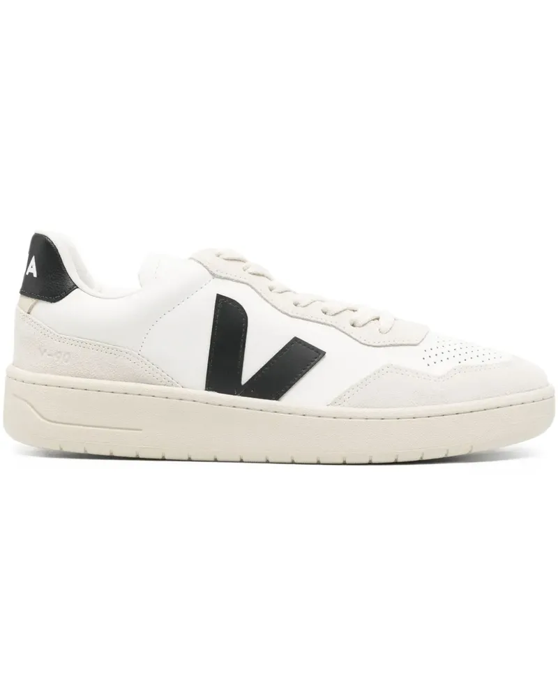 VEJA Sneakers mit Logo-Patch - Weiß Weiß