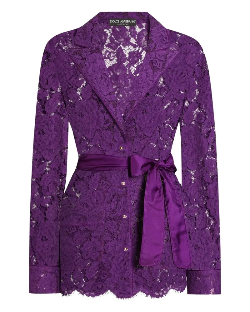 Dolce & Gabbana Vanity Blazer - Violett Violett