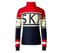 Pullover mit Rollkragen - Rot