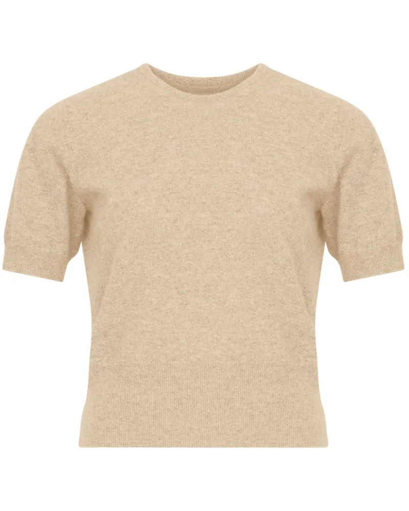 Maison Margiela Pullover mit Rundhalsausschnitt - Nude Nude