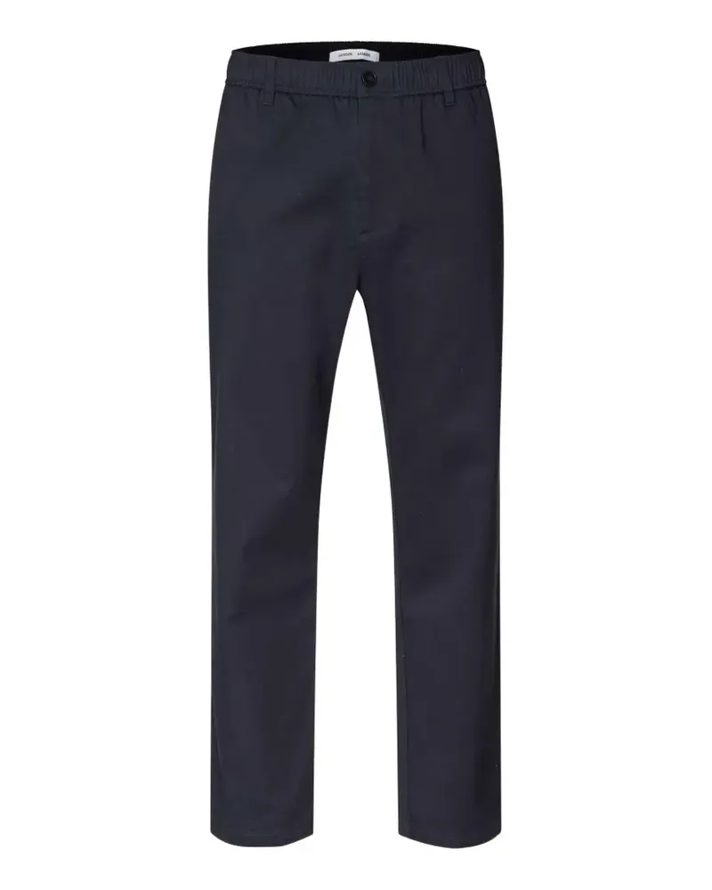 Samsøe & Samsøe Sajabari Fly P elasticated-waistband trousers - Blau Blau