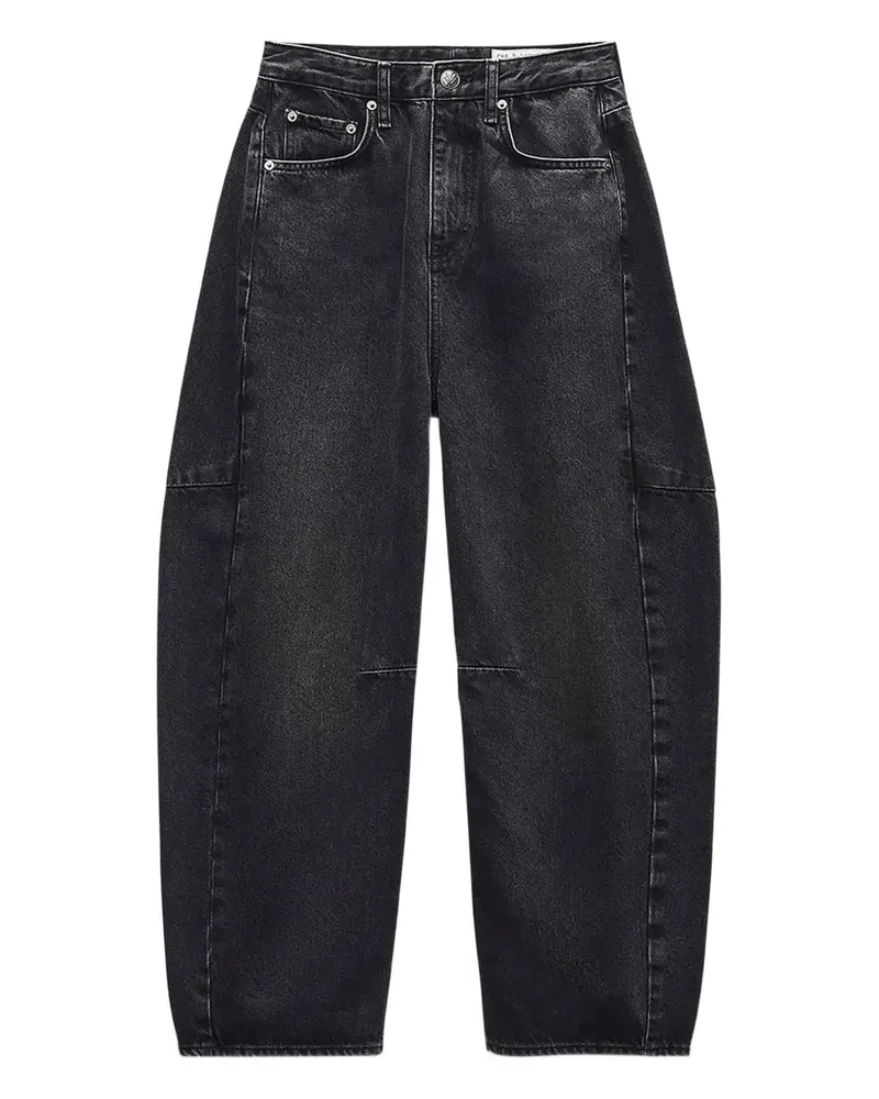 Rag & Bone high-rise wide-leg jeans - Schwarz Schwarz