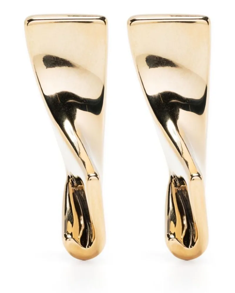 Jacquemus Les Boucles J Ohrringe - Gold Gold