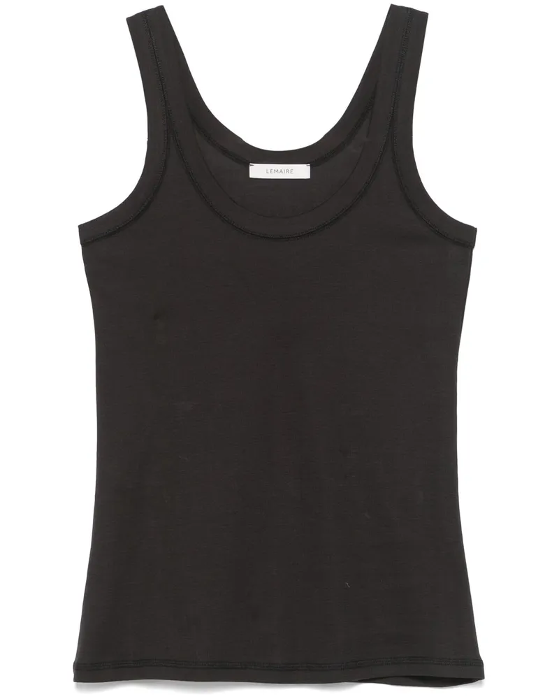 Christophe Lemaire Klassisches Tanktop - Schwarz Schwarz