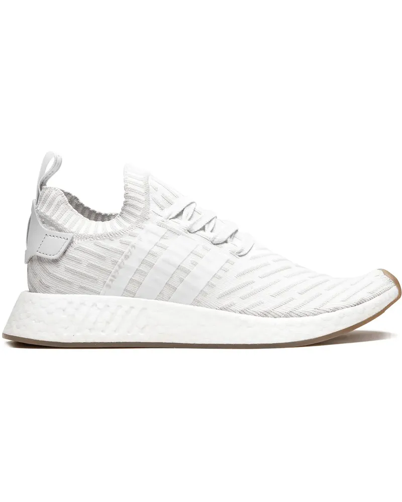 adidas NMD_R2 Primeknit' Sneakers - Weiß Weiß