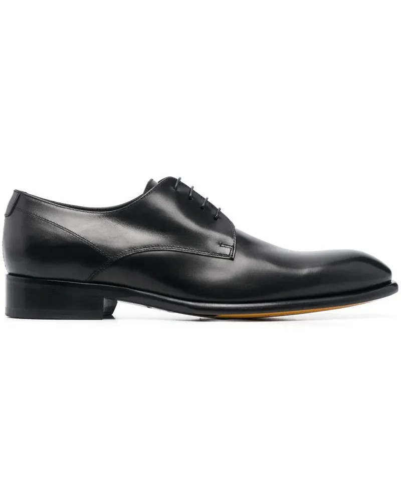 Doucal´s Klassische Derby-Schuhe 32mm - Schwarz Schwarz