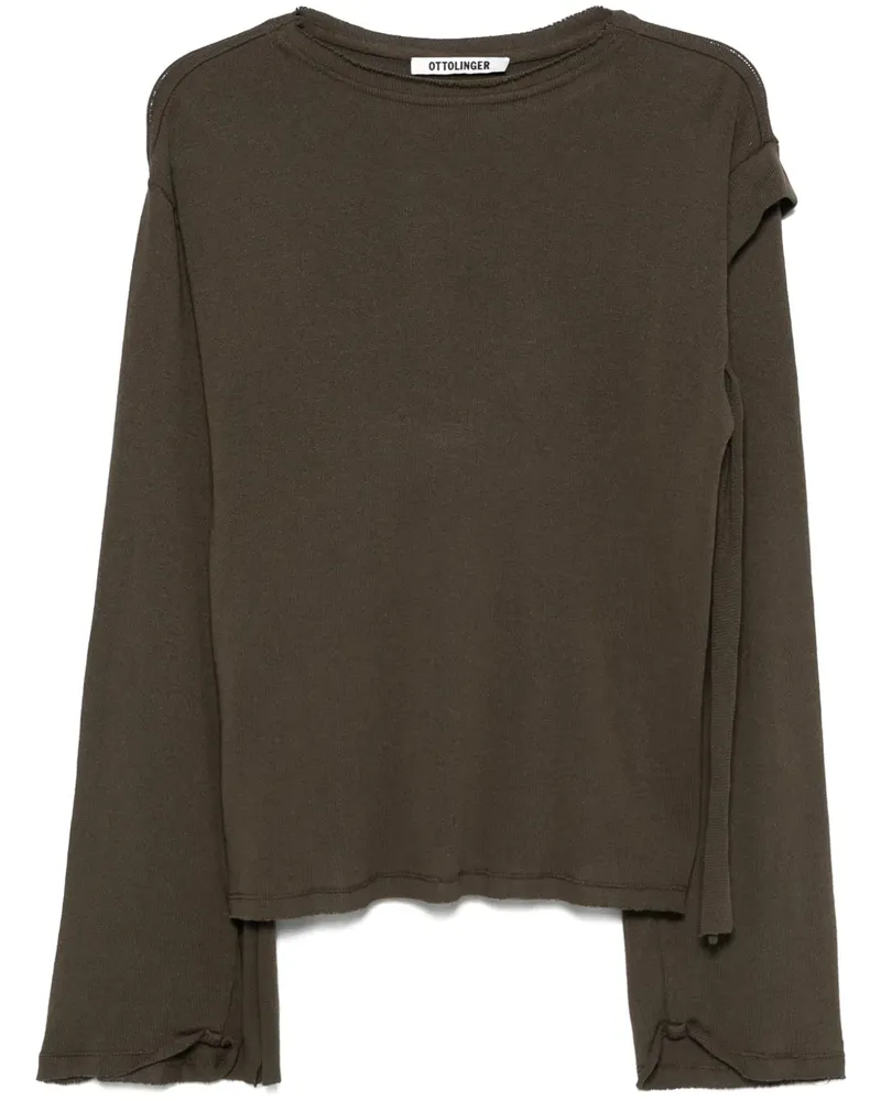 OTTOLINGER Pullover im Deconstructed-Look - Grün Grün